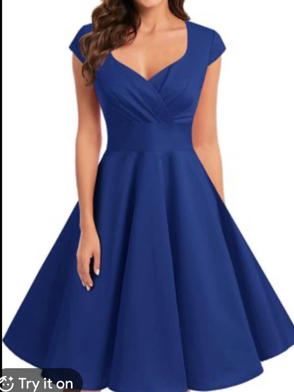 Cotton 1950’s Retro Vintage Style Party Dress